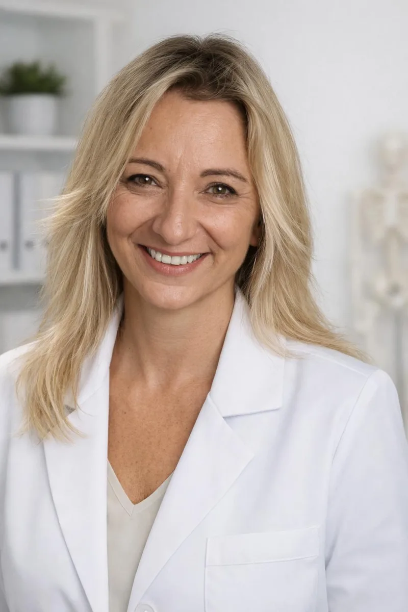 Caroline Caretti, hypnothérapeute, dans son cabinet